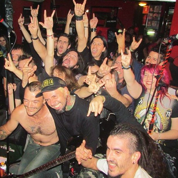 <a href="/REBOTEBAND/">REBOTE</a> noche del sábado en #madrid #metal #numetal #oldschool #rebote