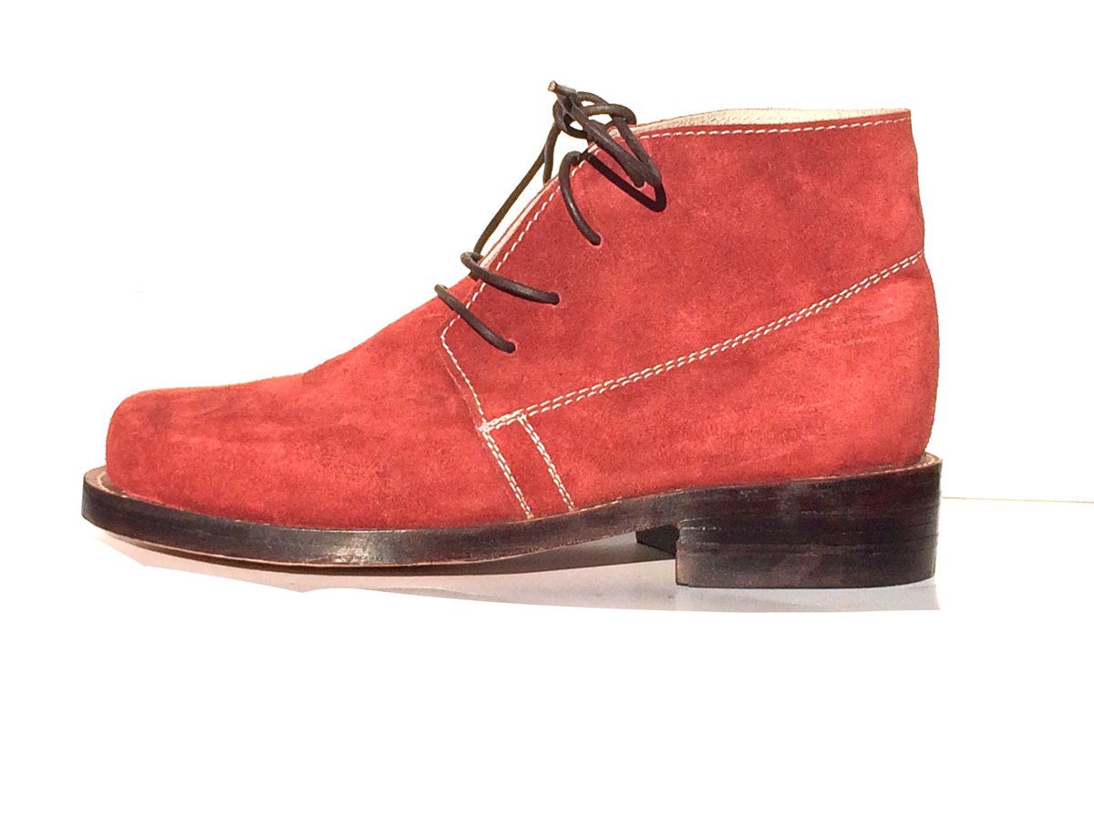 usgladiators's tweet image. Colored Suede Brogan Jefferson Shoes