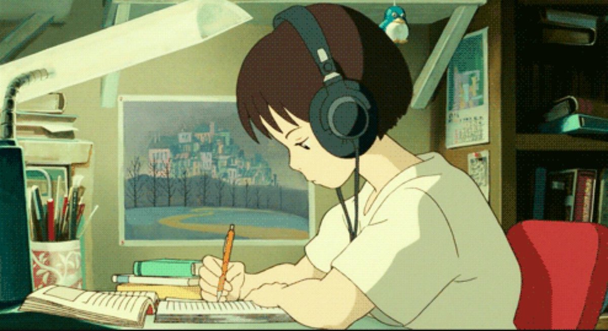 anime_visuals23's tweet photo. The 3 stages of doing homework https://t.co/G78yUJV8L7