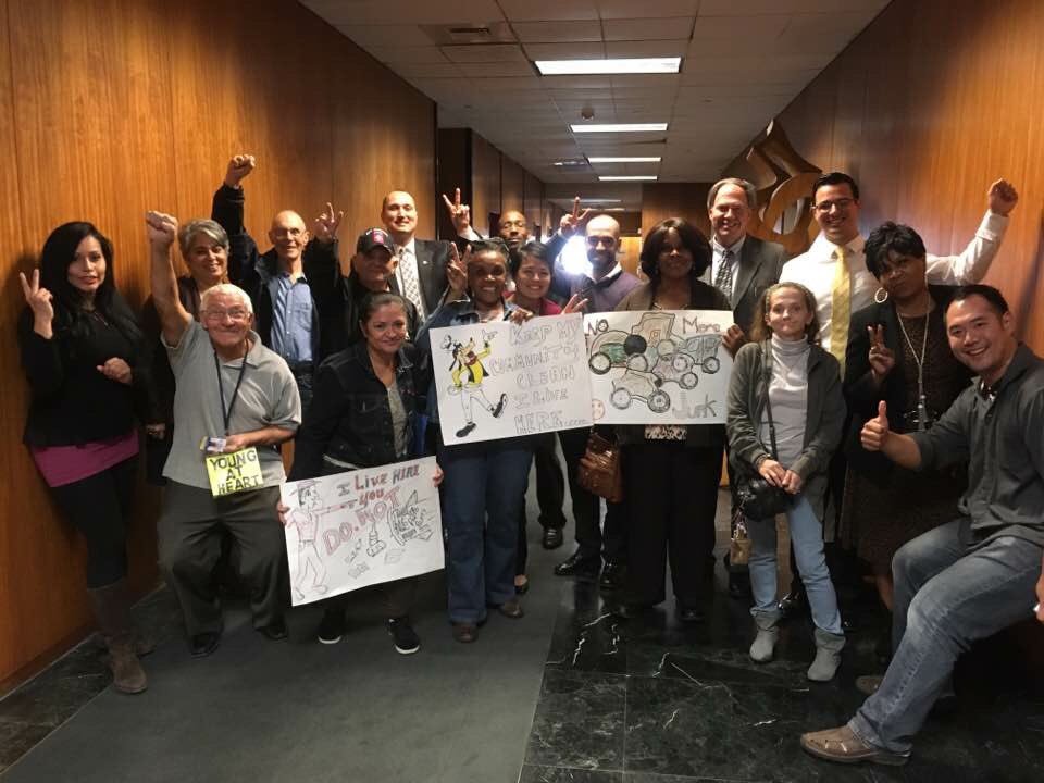 ScrapTheYard's tweet photo. Victory! The Zoning Board has made a final decision in favor of the community. 532 W Annsbury St cannot operate as a junkyard. At all. Ever. https://t.co/70qeRtfxOP