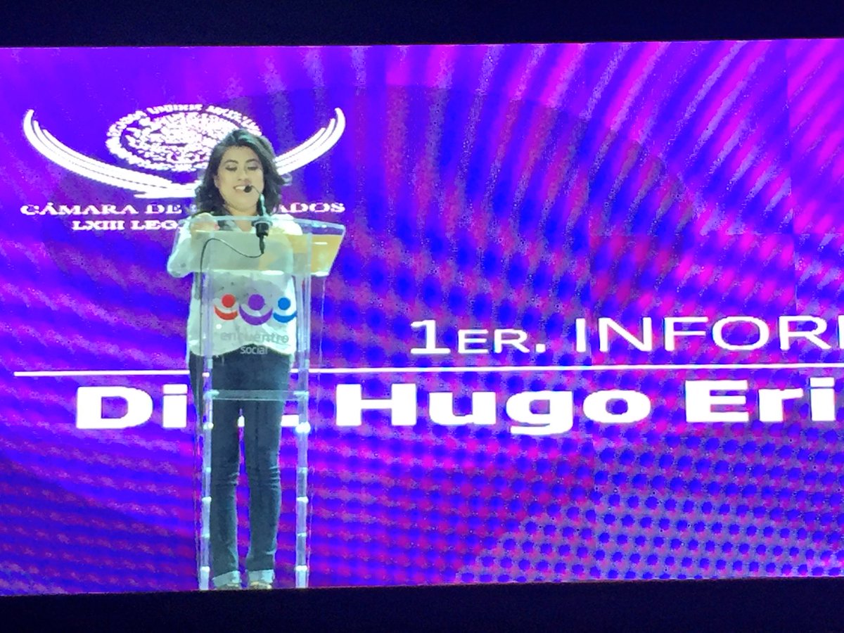 gerislas's tweet photo. Representando a los jovenes del país de @PESoficialPPN mi paisana @Nora_escamilla1 hace uso de la palabra en el informe de @hugoericflores https://t.co/rRUlB9FdnS