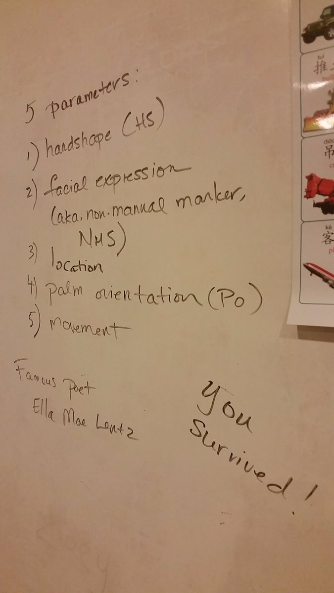 RocCitySigners's tweet photo. what's this?  signs that classes have resumed at the studio!  great first night with our Intermediate ASL students.  not too late to join! https://t.co/6Y6DhGpudq
