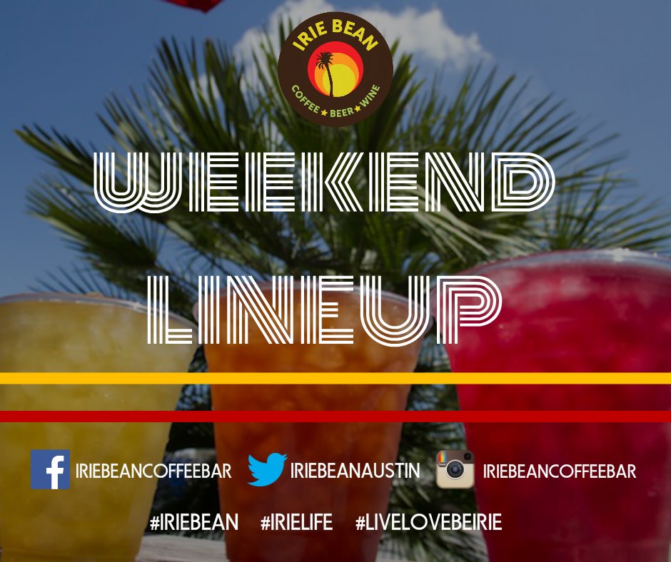 IrieBeanAustin's tweet photo. 13th: @ZilkerBeer #HappyHour 4-7, Open Mic 7-10 14th: #KickbackFriday w/ @pandavinci at 8. 15th: Jackson vs Jackson set w/ @pandavinci at 8! https://t.co/LoijGyDgWY