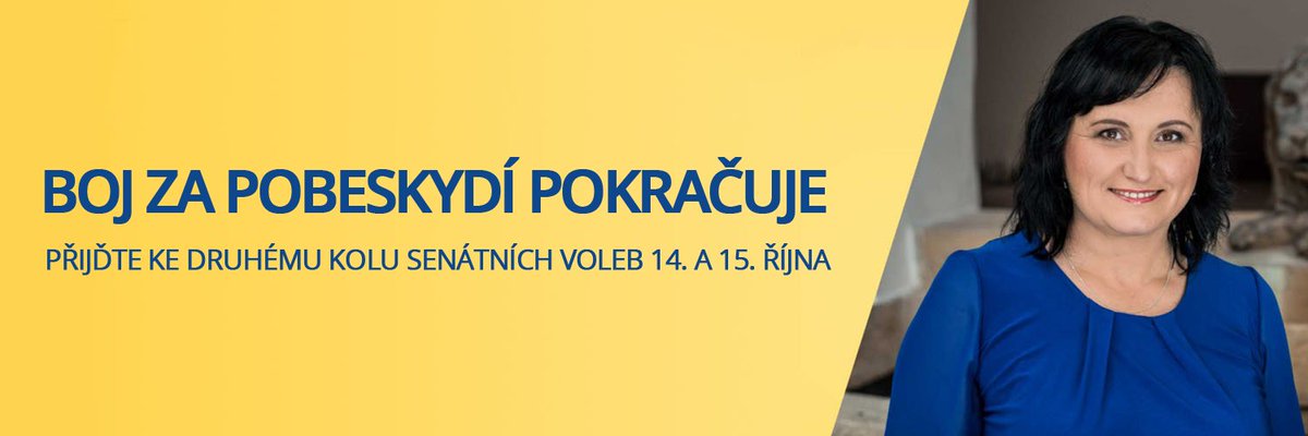 pgolasowska's tweet photo. Nové vedení Moravskoslezského kraje složené ze zástupců ANO, ODS a KDU-ČSL se shodlo, že mě podpoří ve druhém kole senátních voleb.
Děkuji! https://t.co/DKHiv7O2Pr