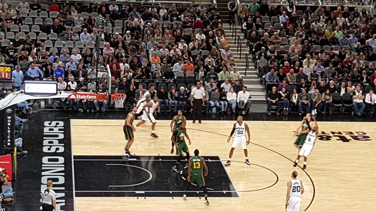macnoles2's tweet photo. Excited to see my @spurs tonight. 1st time seein my team for an away game. Lookin forward to seein @Patty_Mills @kawhileonard dominate. GSG! https://t.co/RwcacubMeA