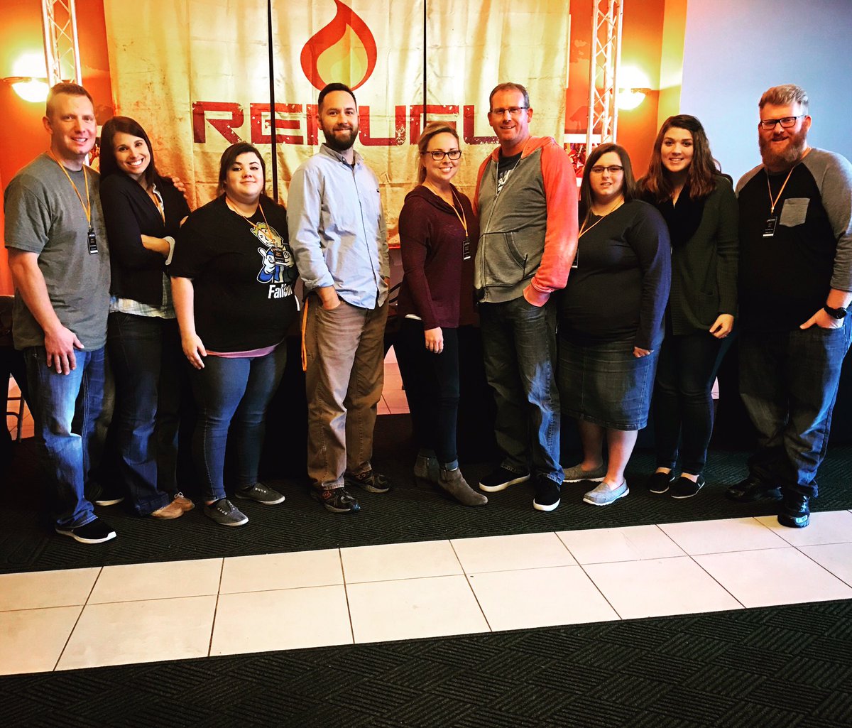 3StrandsChurch's tweet photo. Nine Strands @ Refuel Conference 2016 Lynchburg, VA #Refuel16 @REFUELorg https://t.co/B83bZAJPis