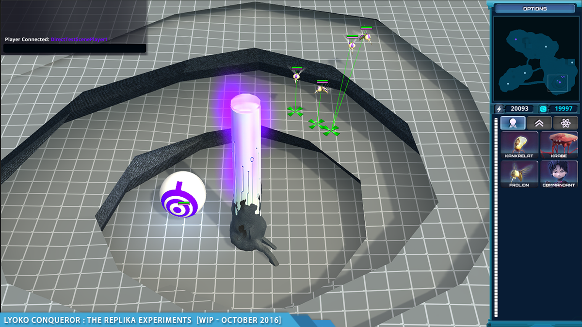 FolettoAlexis's tweet photo. Working on my newest #CodeLyoko #fangame, #LyokoConqueror online rts prototype. Thanks to @ExitGames,@ApexGameTools,@madewithunity ! https://t.co/d2HaCAwHlC