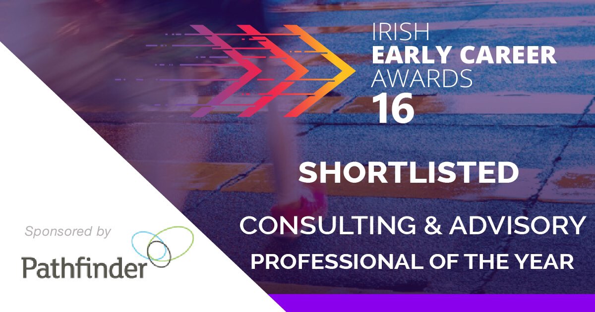 shivmccaff's tweet photo. Delighted to have been shortlisted in the @EarlyCareerAwds category of Consulting &amp; Advisory Professional of the Year! ☺️#ECA16 https://t.co/b5Bb8oqjLr