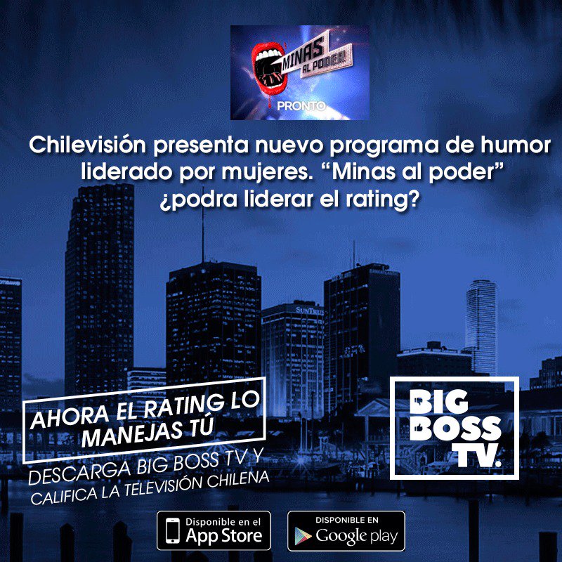 Chilevisión se la juega por las mujeres en el humor ¿cómo le irá?

App Store: appsto.re/cl/fSoFcb.i
Google Play: goo.gl/ydYF4G