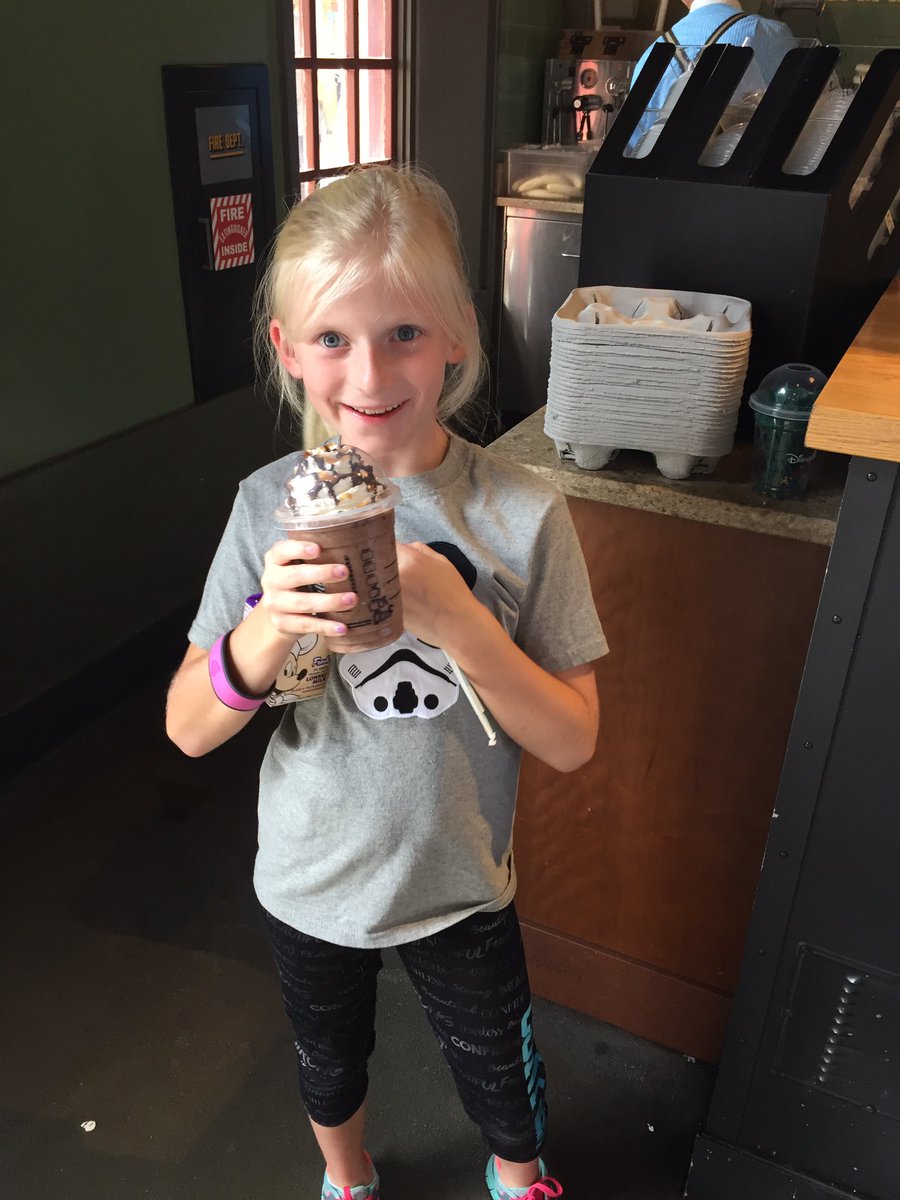 salyer_april's tweet photo. She feels grown up, I don't like it #itsdecaf #onlynine #whathappensatdisney #whathavewestarted #loveher @JeffSalyer https://t.co/ehMxMkjGmP