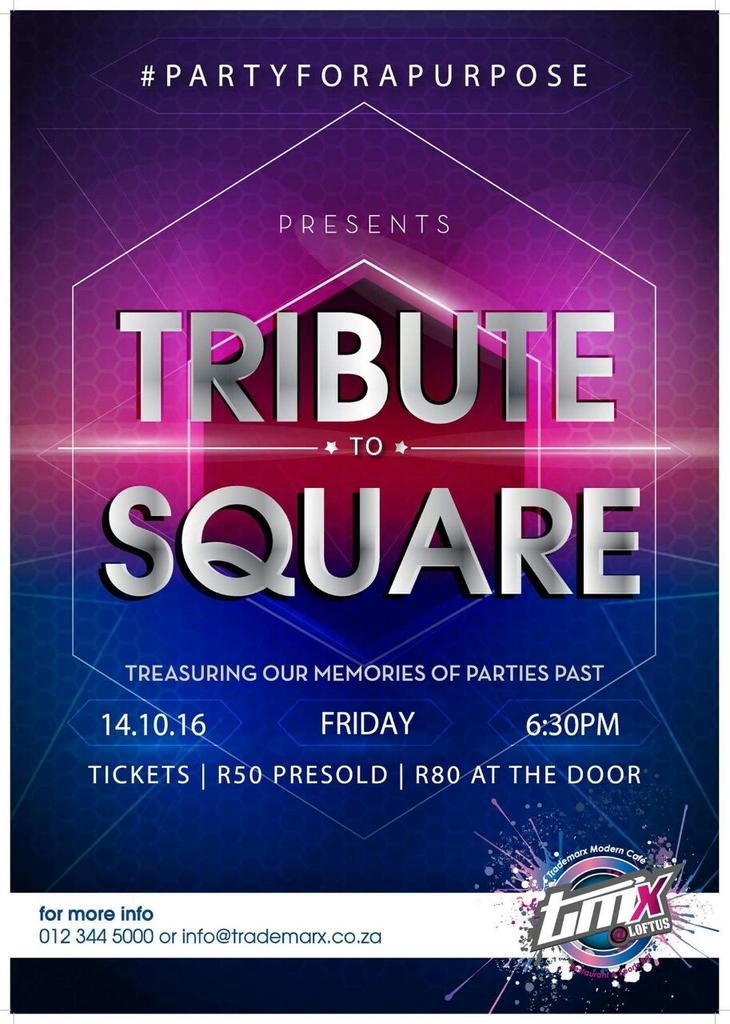 Tribute To Square!!!
#PARTYFORAPURPOSE