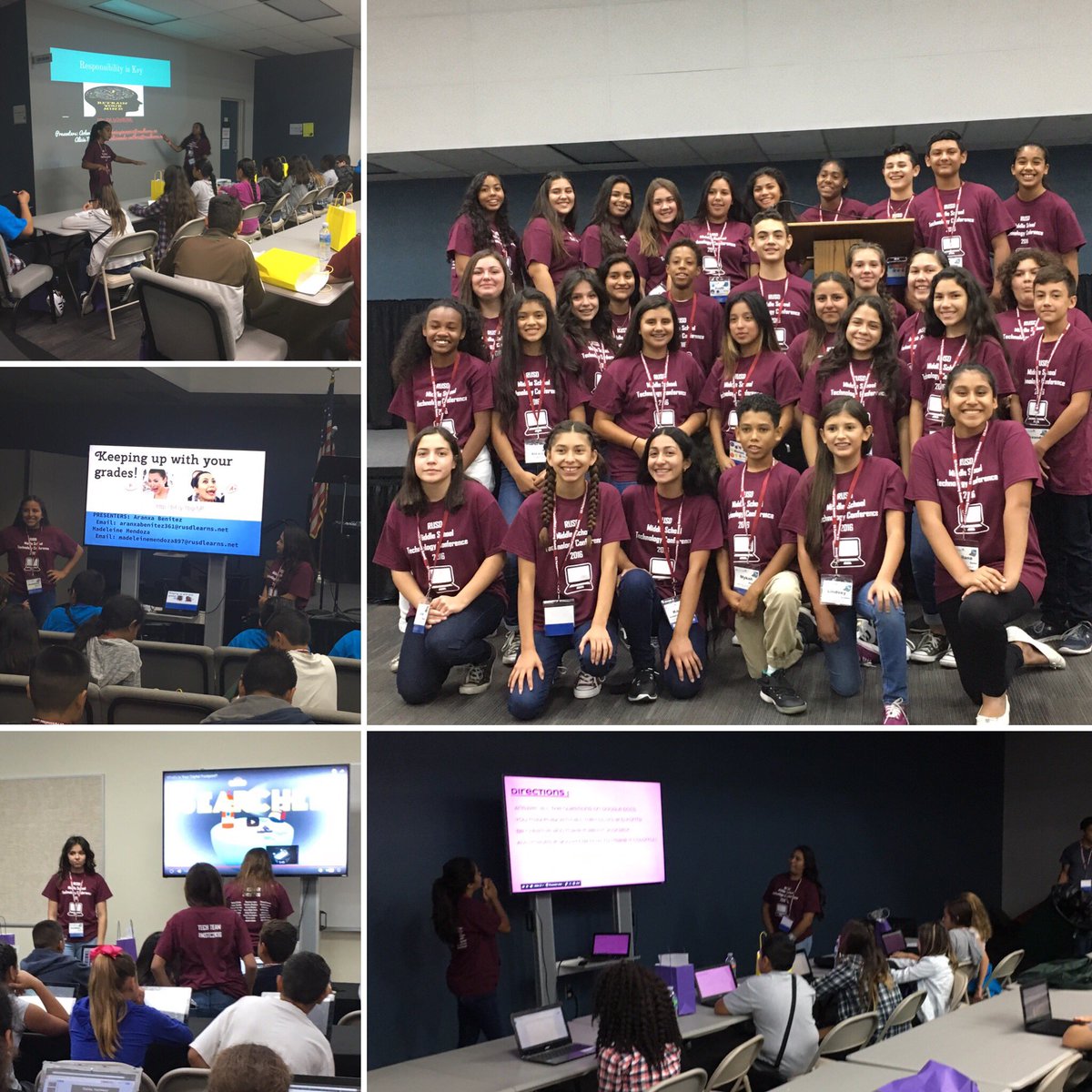 FulmerScience's tweet photo. Today, these @sierramspride students hosted their first conference! They planned, prepared and presented! #mstc2k16 #sierrapride #rusdlearns https://t.co/ZRQ2jp82W3