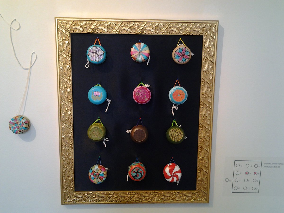 raveonstudio's tweet image. These are only available at the #Arts4Life Exhibition at the @pomoarts until the end of the month! Pyrography&amp;amp;Paint by me! #YoyoLove