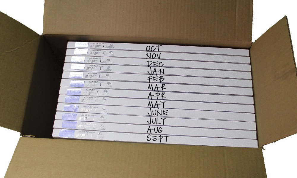 Awesome way to keep up with your #filter changes and keep organized! #HVAC
