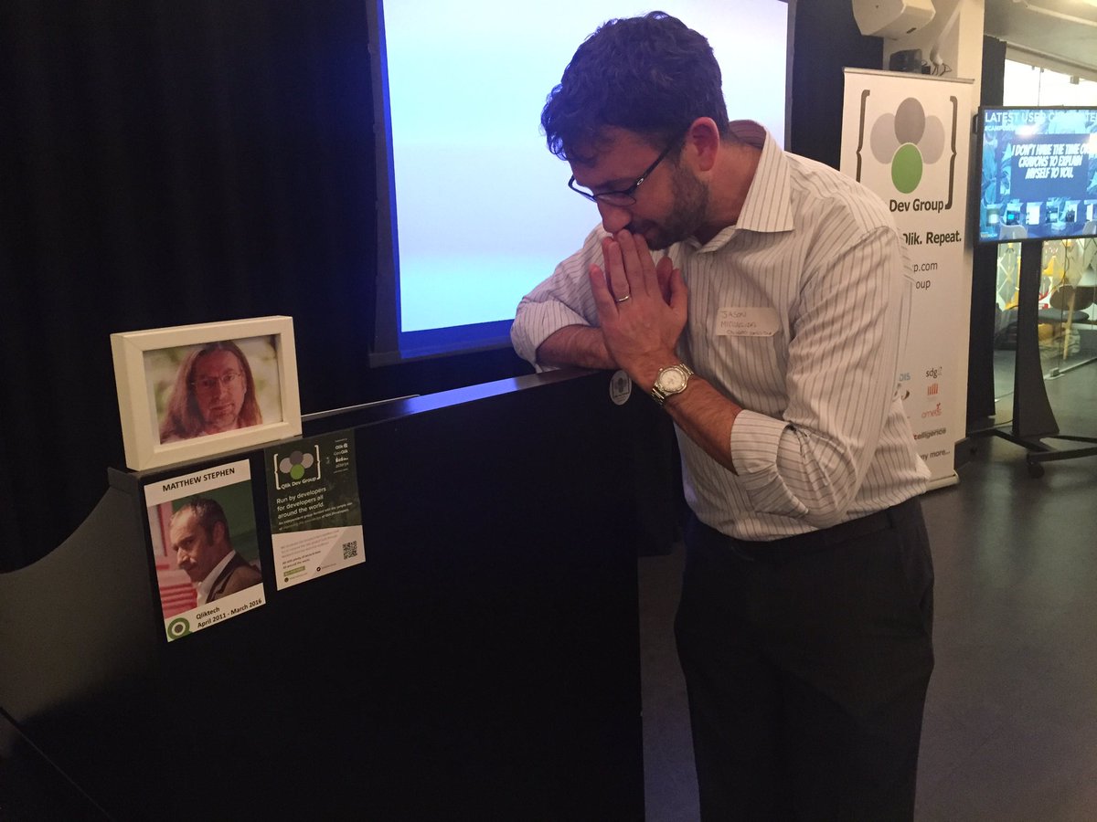 qlikdevgroup's tweet image. #qlikdevgroup&apos;s growing shrine to departed advocates x