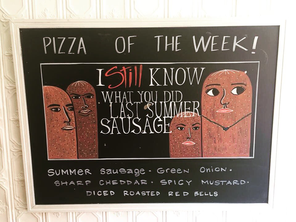 loopandlils's tweet photo. Some Pizza will haunt you forever....or at least for a Week! #pizzaoftheweek #pizzaparty #pizza #iknowwhatyoudidlastsummer https://t.co/yLwGbH8fR3