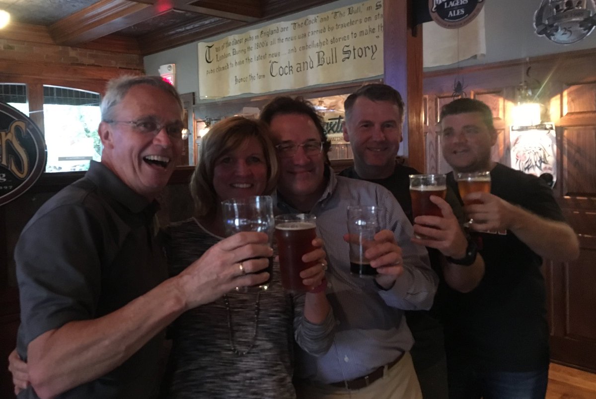 tjcandy's tweet photo. Cow Van 2 (except Heather!) practicing needed drinking skills for the upcoming event! #cowvan #bourbonchase https://t.co/BkOPucvnSW