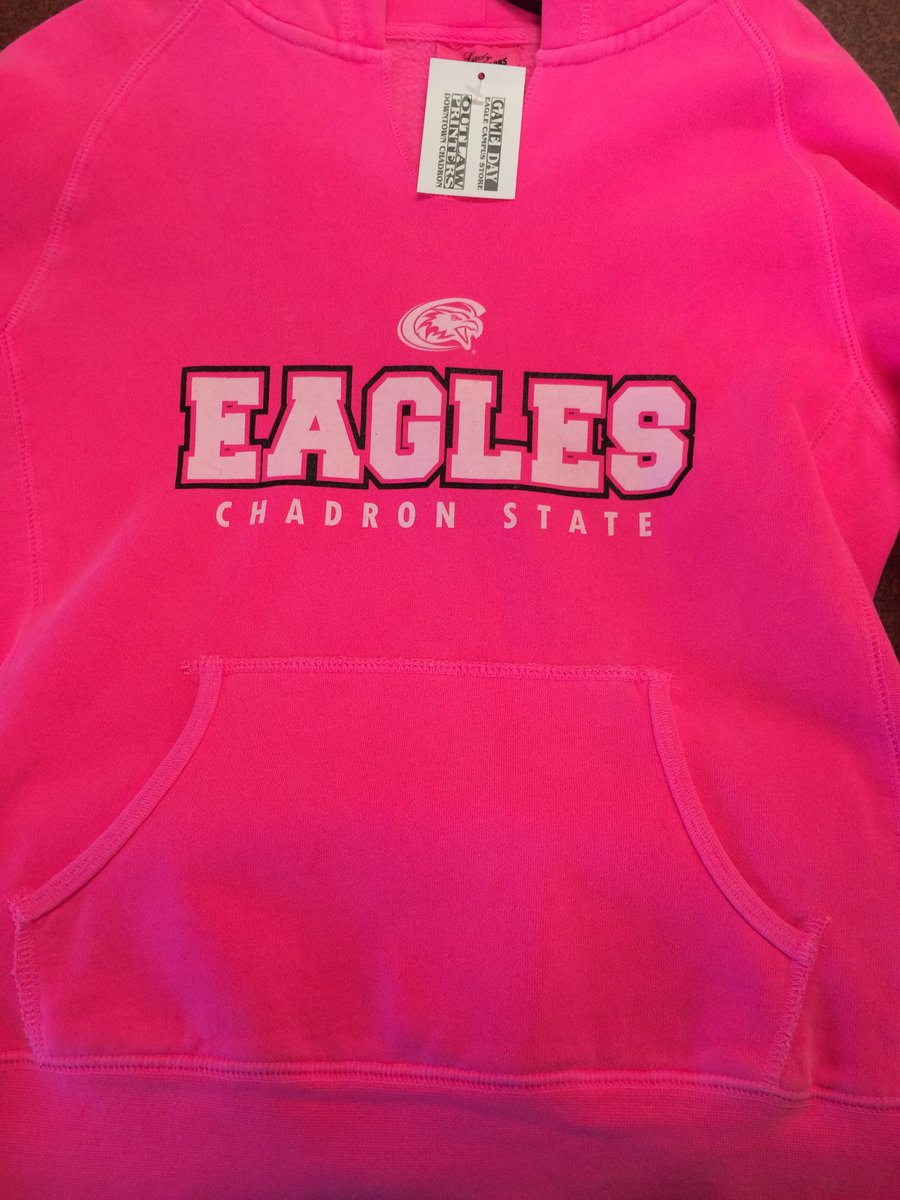 EagleGAMEDAY's tweet image. Don't forget to wear pink for #BreastCancerAwarenessMonth #ChadronState #EagleGameDay