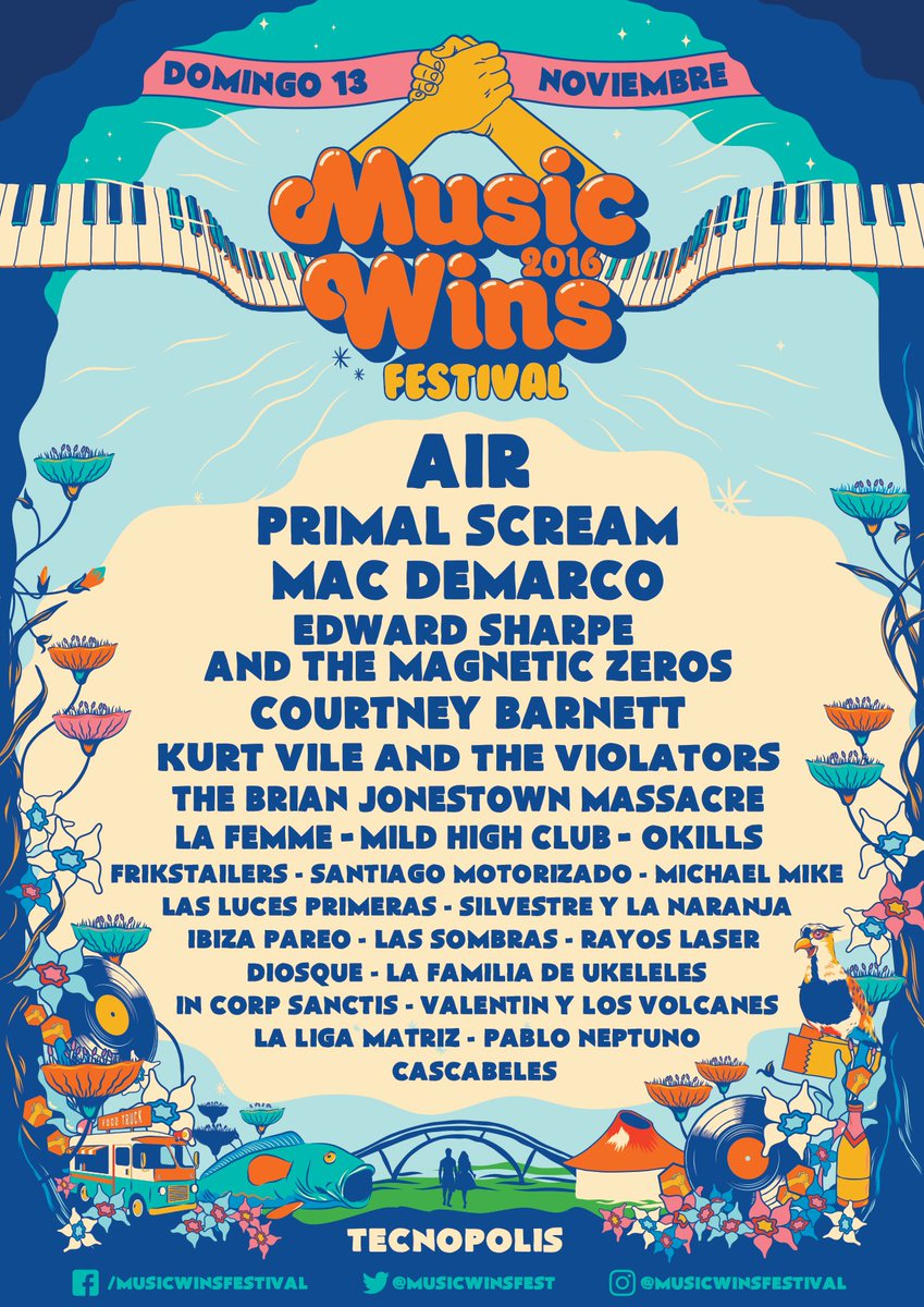MusicWinsFest's tweet photo. La música sigue ganando
🎤 ❤ +16 artistas ❤🎤 
Nos vemos el 13 de noviembre. #MWF2016 https://t.co/Xeh2sZlMUS