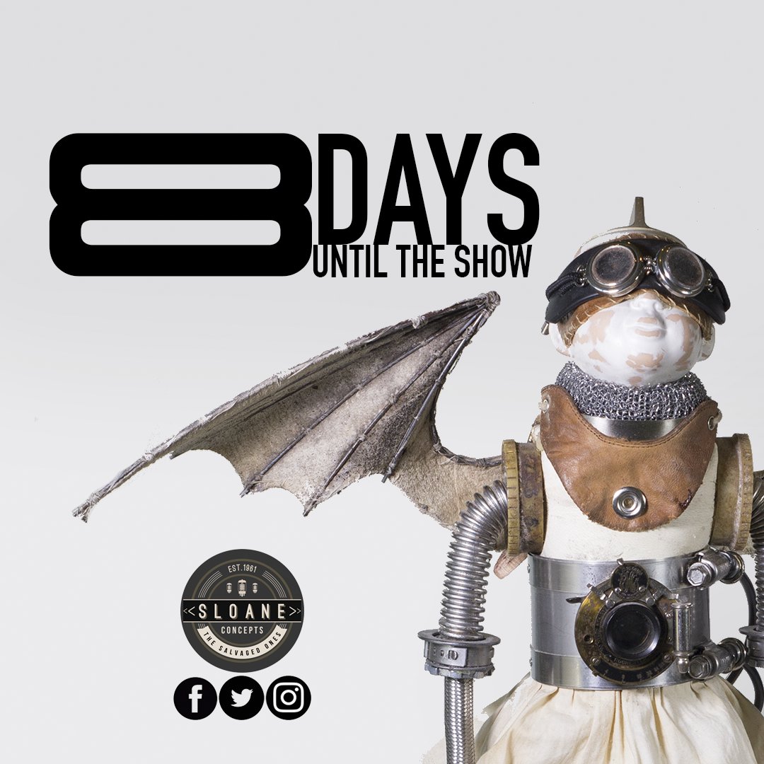 SloaneConcepts's tweet photo. 8 days until the show! https://t.co/bJBZgMp3Oy