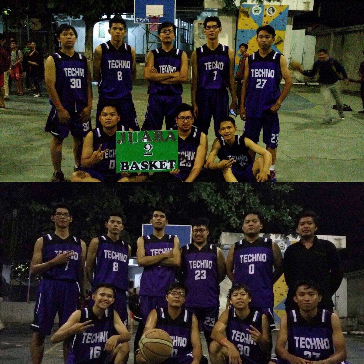 Congratulations Techno A basketball . Runner up Dekan Cup FK 2016 .
