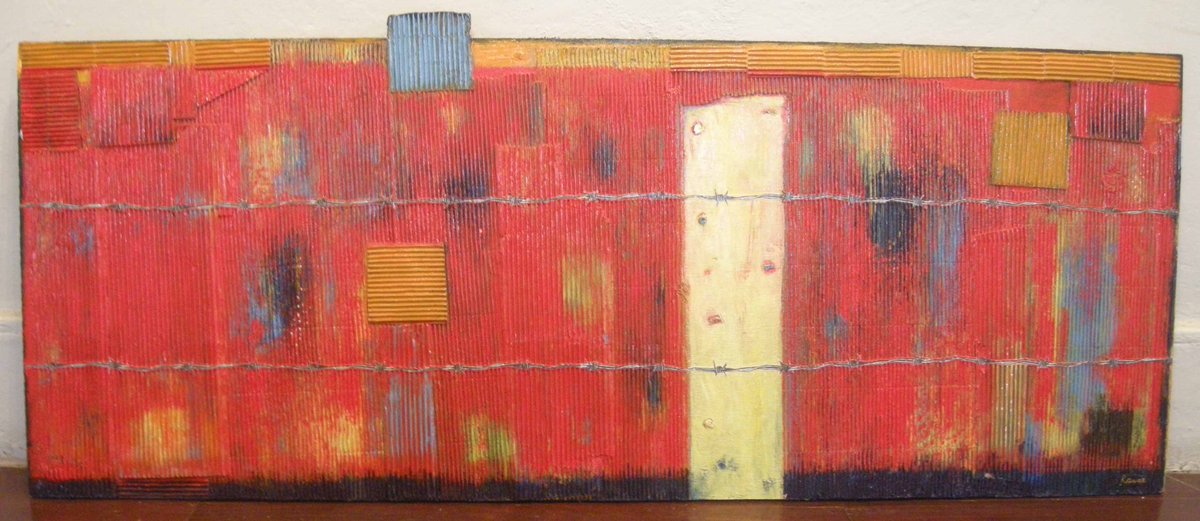 'Yellow Door' by Kraig Yearwood #Barbados #Caribbean #art #inspiration #followart #twitart #iloveart #caribbeanart