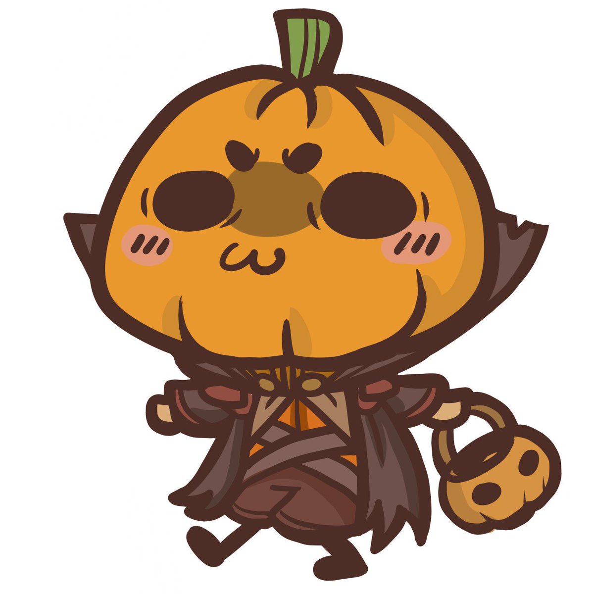 "Eheh.. now I have a costume!"