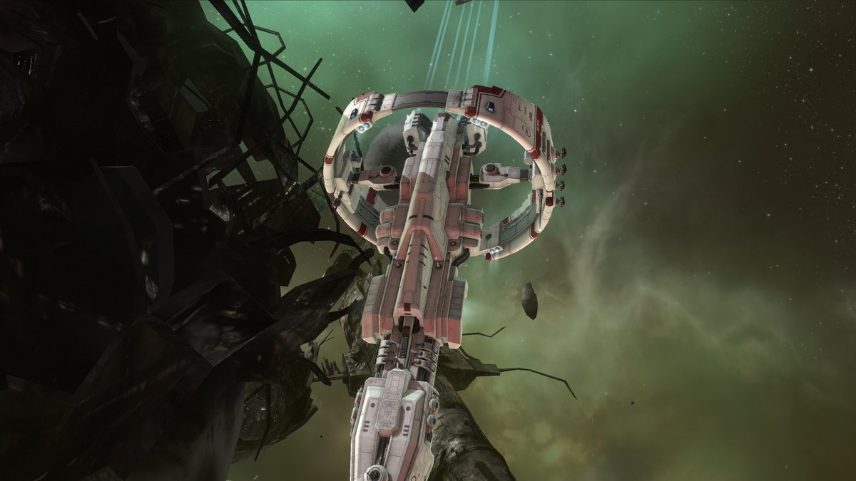 G_Gamer86's tweet photo. Answered a distress call while exploring the Domain region. Was to slow though, that mining station had no chance. #tweetfleet #futureEve https://t.co/LZVg0ns3MN