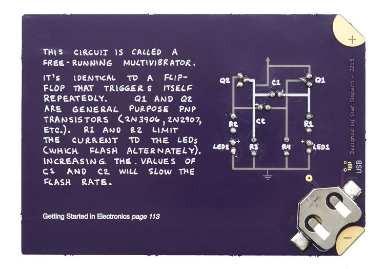 LPRS_Ltd's tweet photo. Forrest Mims' exquisite PCBs are brought to life in: "Getting Started in Electronics". View the works here: https://t.co/5UtHxARFNX https://t.co/3Rncx41pWB