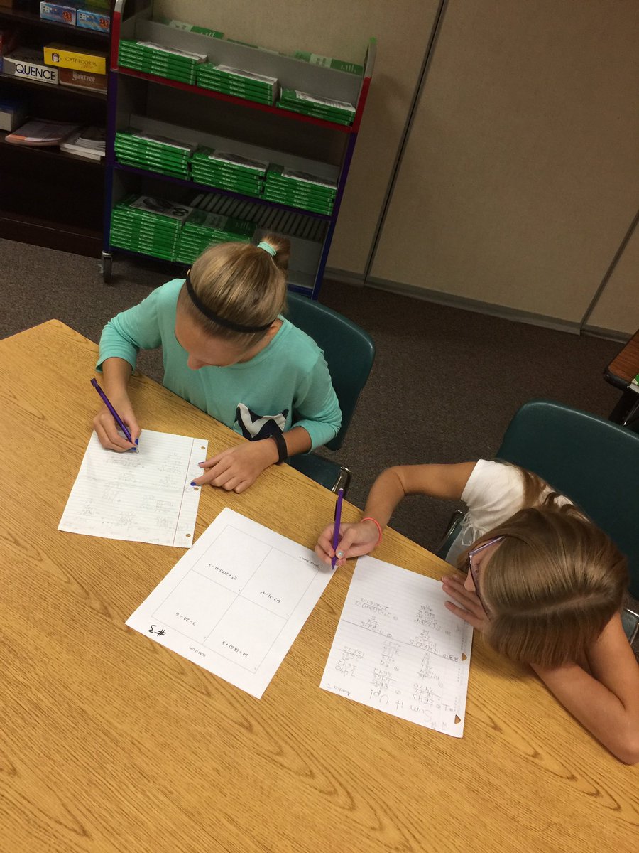 Trying to ease test anxiety, students engaged in Sum It Up activity. @LGMSWolves