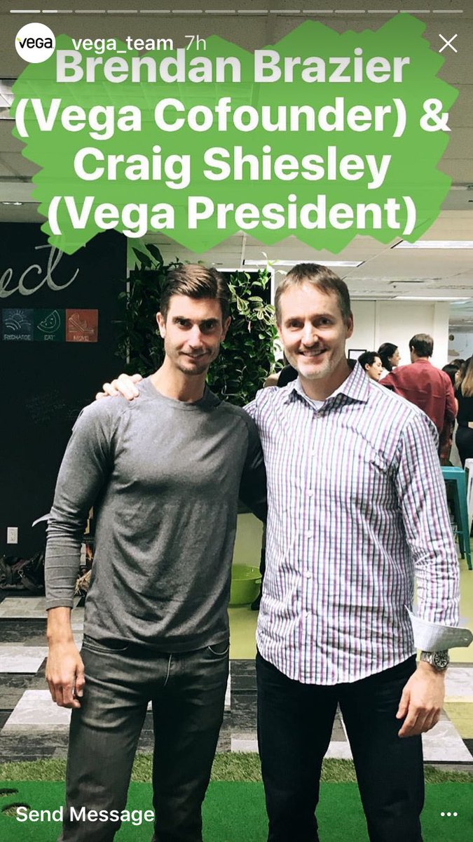 Brendan_Brazier's tweet photo. Loving the new @VegaTeam expanded office. Lots of communal workspace, and now with a gym, and a bike wall... https://t.co/iIopSc9Nqt