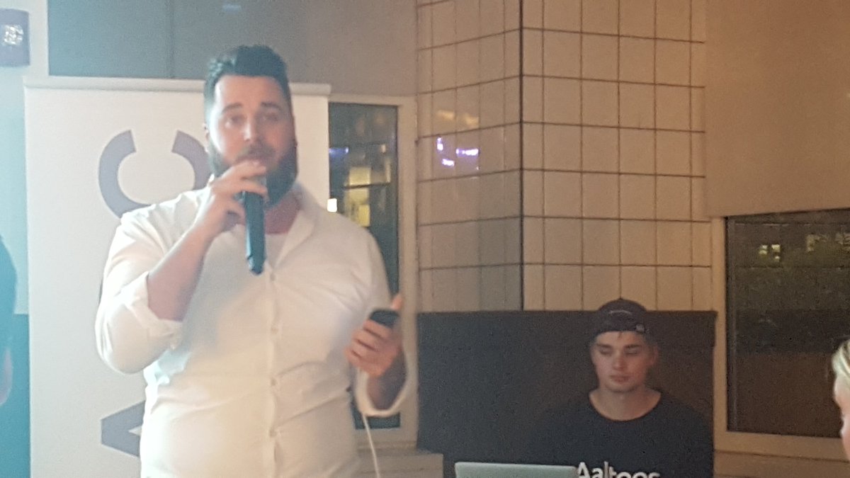 <a href="/mrkennethmadsen/">Ken Madsen</a> <a href="/playDXTR/">playDXTR</a> Ken Madsen demos Play DXTR at <a href="/SlushHQ/">Slush</a> #NordicMade event at We Work Times Square.