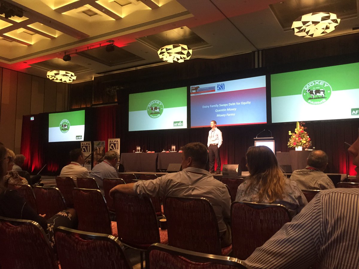 jarrah_park's tweet photo. A fantastic example of a fully integrated innovative family business by Quentin Moxy "Dairy Family Swaps Debt for Equity. #BeefEx2016 https://t.co/U94WBVlhSW