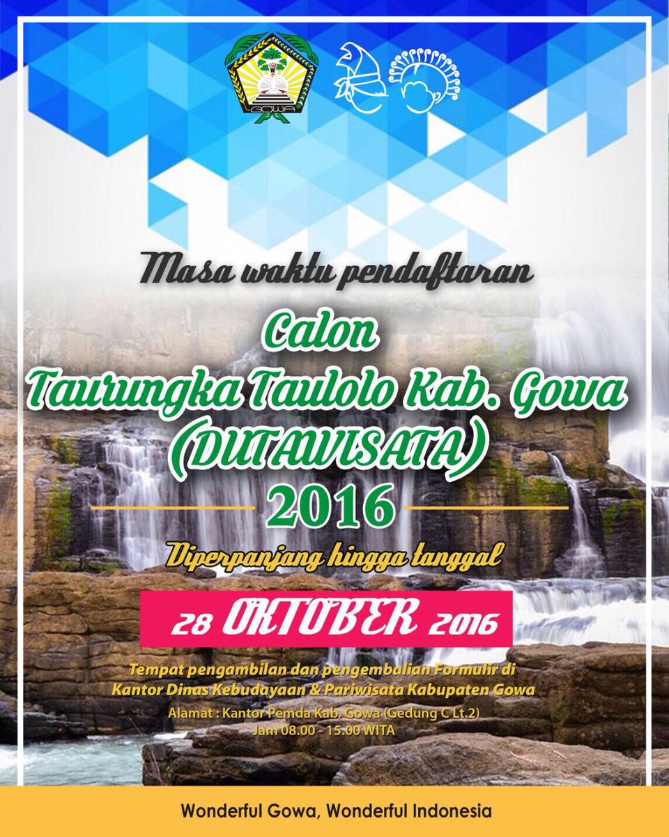 #DutaWisataGowa tweet media