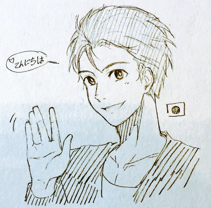 [Doodle] 勝生 勇利

#ユーリオンアイス #yurionice 