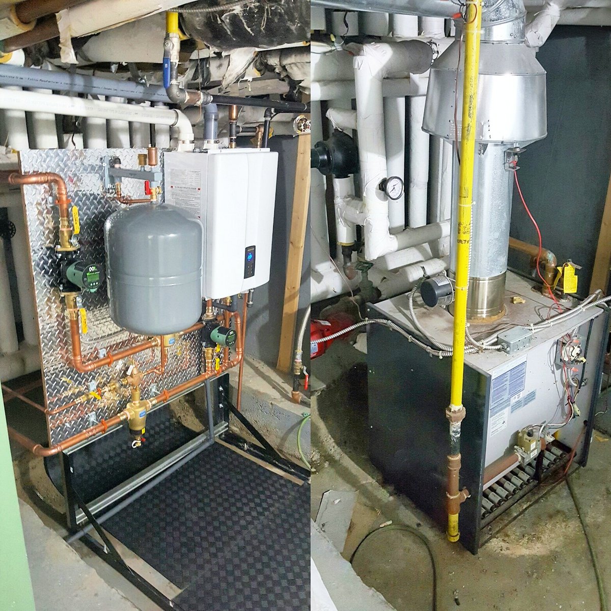 AaronBondCanada's tweet photo. Another smooth install with #navien #tacocomfort #caleffi and #viega https://t.co/LPA2SIYUQB
