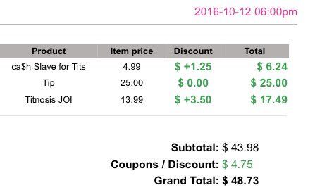Good job. using My "iPayMore" markup code + paying to cum. #youAlwaysPayMore #findom https://t.co/jB<a href="/tag/findom"class="tags"><span>#findom</span></a><a href="/tag/youalwayspaymore"class="tags"><span>#youalwayspaymore</span></a>