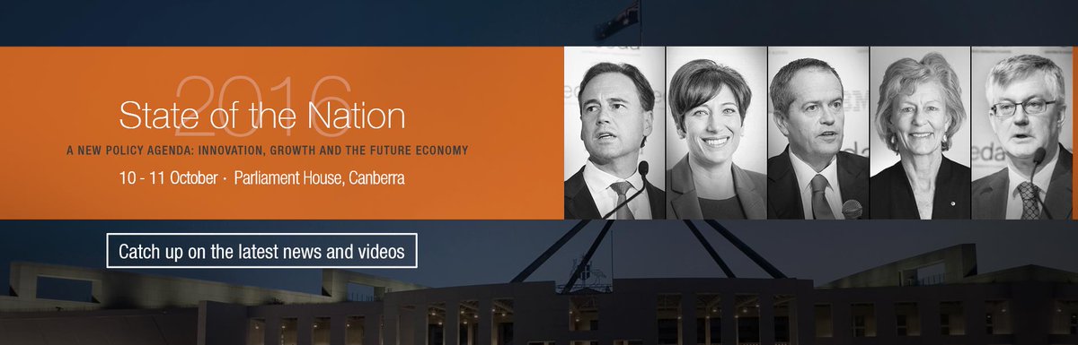 ceda_news's tweet photo. Catch up on all the videos and news from CEDA's State of the Nation 2016. Explore #SON2016 content here: https://t.co/WX0VJ2ConQ #auspol https://t.co/LvBssKhhQ1