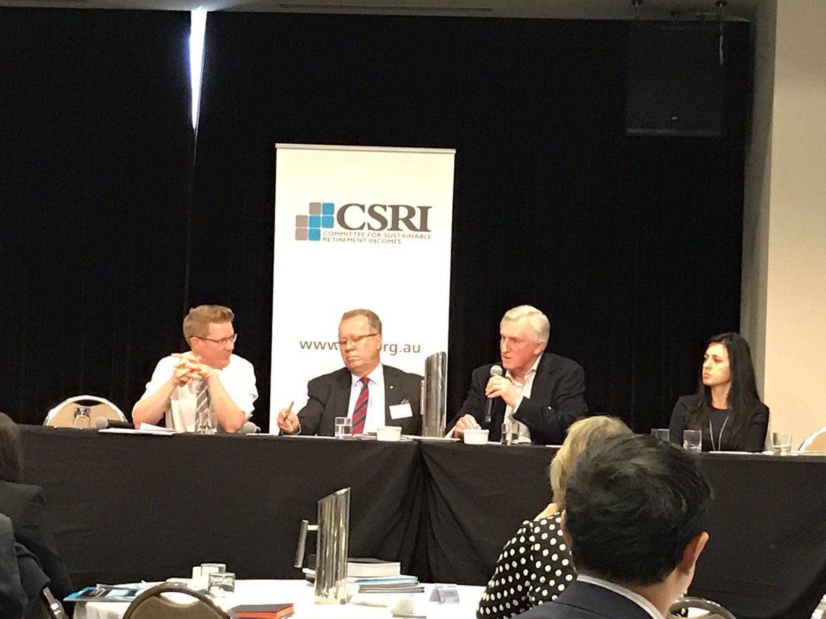 MayflowerAU's tweet photo. Dr John Hewson on how to approach govt - be clear, garner bipartisan support, have fall back options already thought out. #csriforum https://t.co/ZP64f544Ga