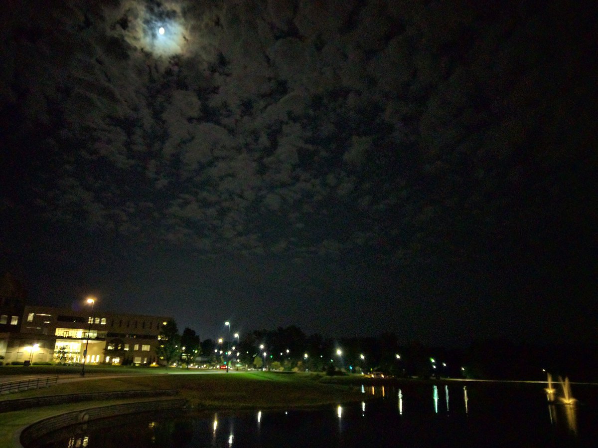 pmarizan's tweet image. Always a beautiful night on campus .@USIedu 
#EVV #WNIN #Localcoverage #NPR #ScreaglePride