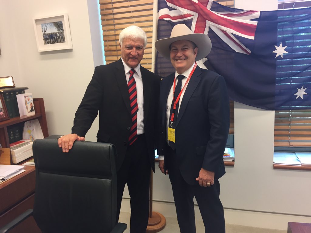 RMazzaSFPWA's tweet photo. With Bob Katter discussing the NFA https://t.co/K85wCGxaae