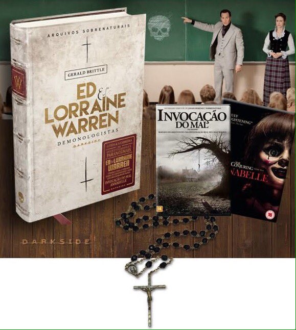 #DARKSIDEBOOKS 
Participando do sorteio dessa incrível e dark obra 
ED &amp; LORRAINE WARREN: DEMONOLOGISTAS