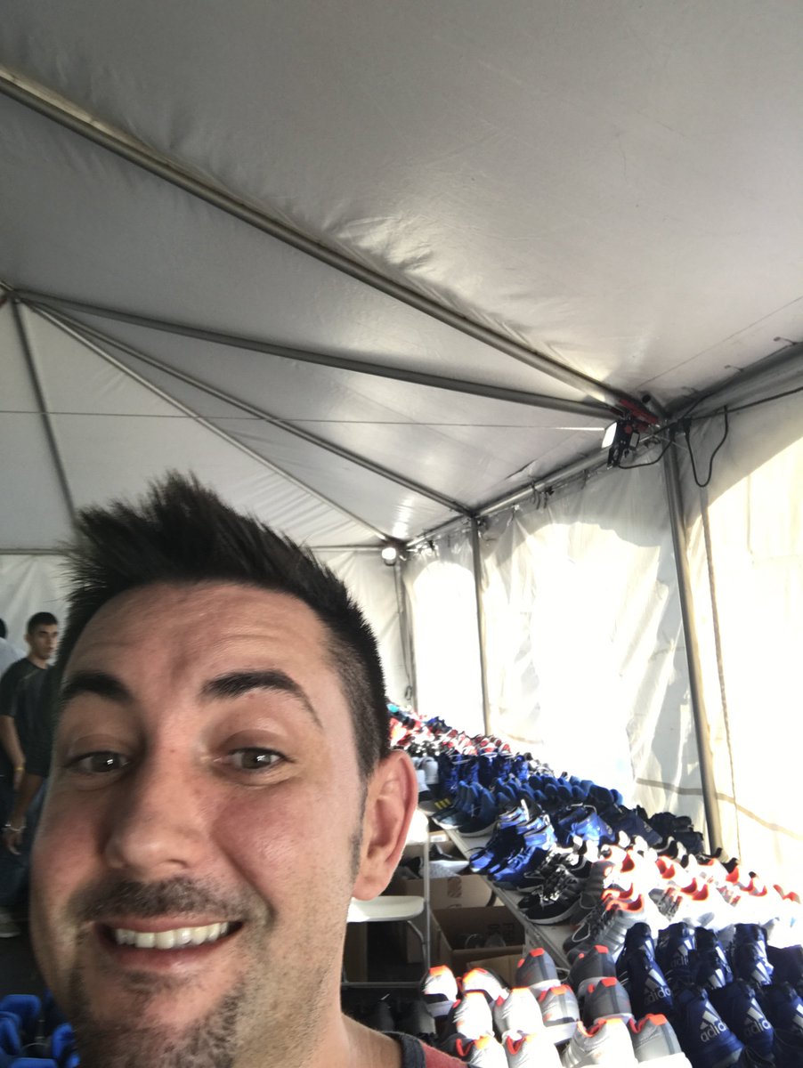RadioSpecialK's tweet photo. That #AdidasTentSale tho...π I suppose Iβll tell you where it is tomorrow on the show https://t.co/4rjx7AhRGV