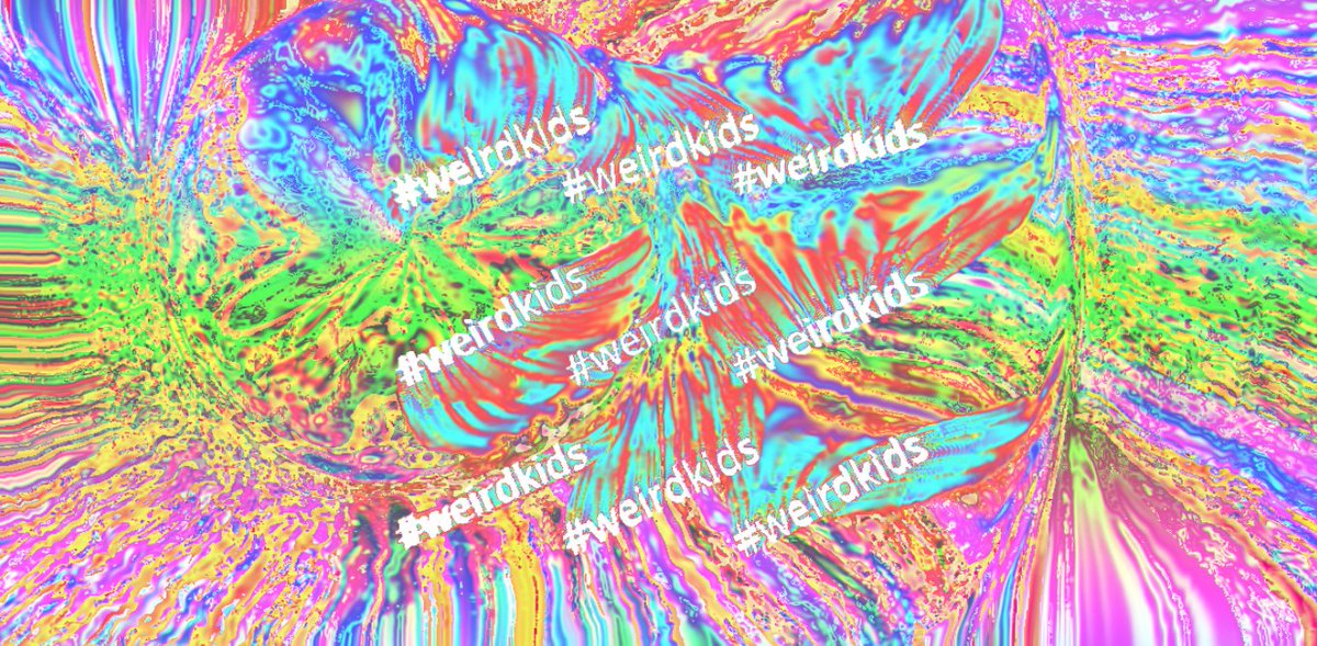 CampCult's tweet photo. visualizer whipped up for the new mix from our friends @wwweirdkids - footwork/pc music/vaporbreak vibes https://t.co/oyBO3q1M59 https://t.co/K6rH7uKU79