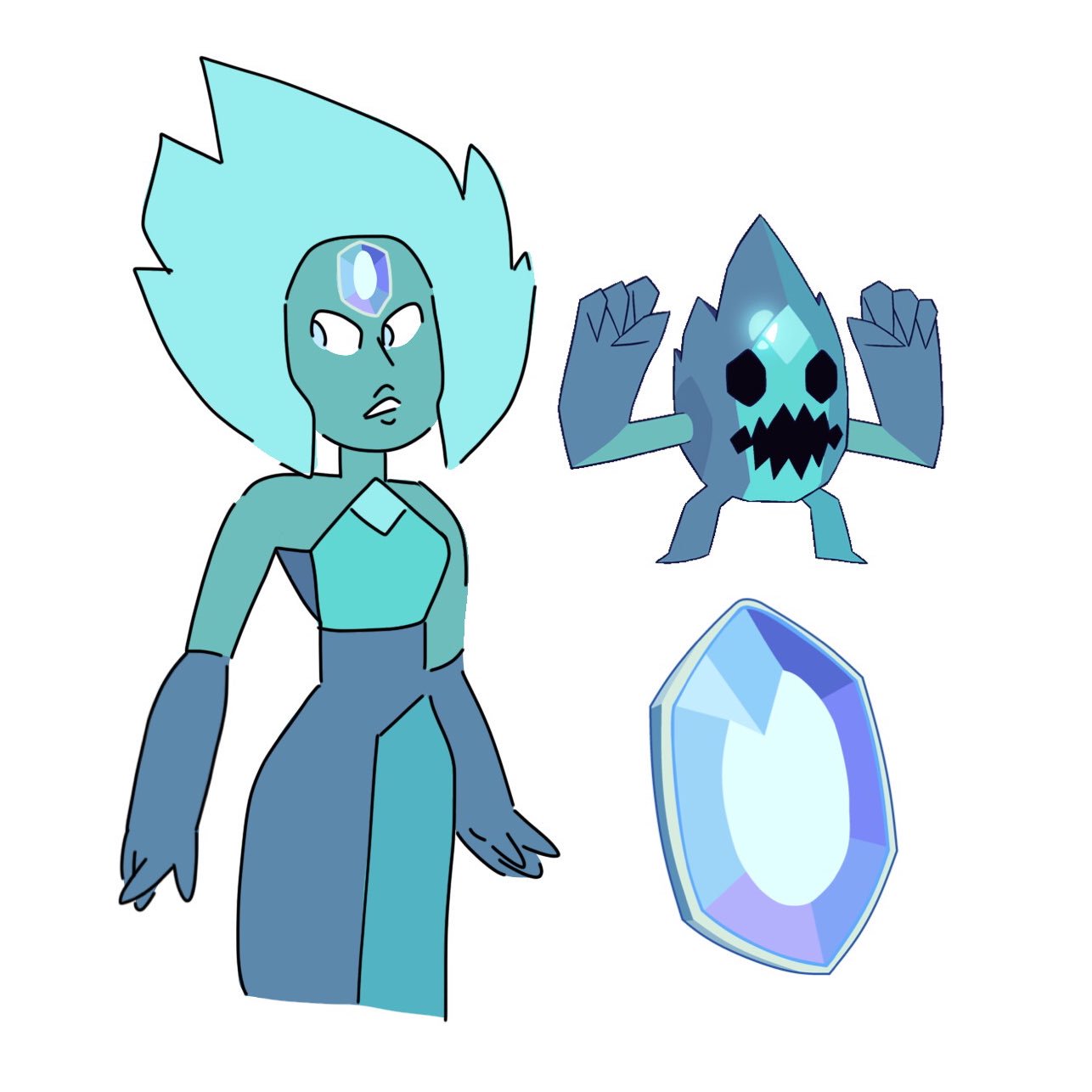 ALL GEMS IN STEVEN UNIVERSE! (Fusions, Diamonds, Corrupted Gems