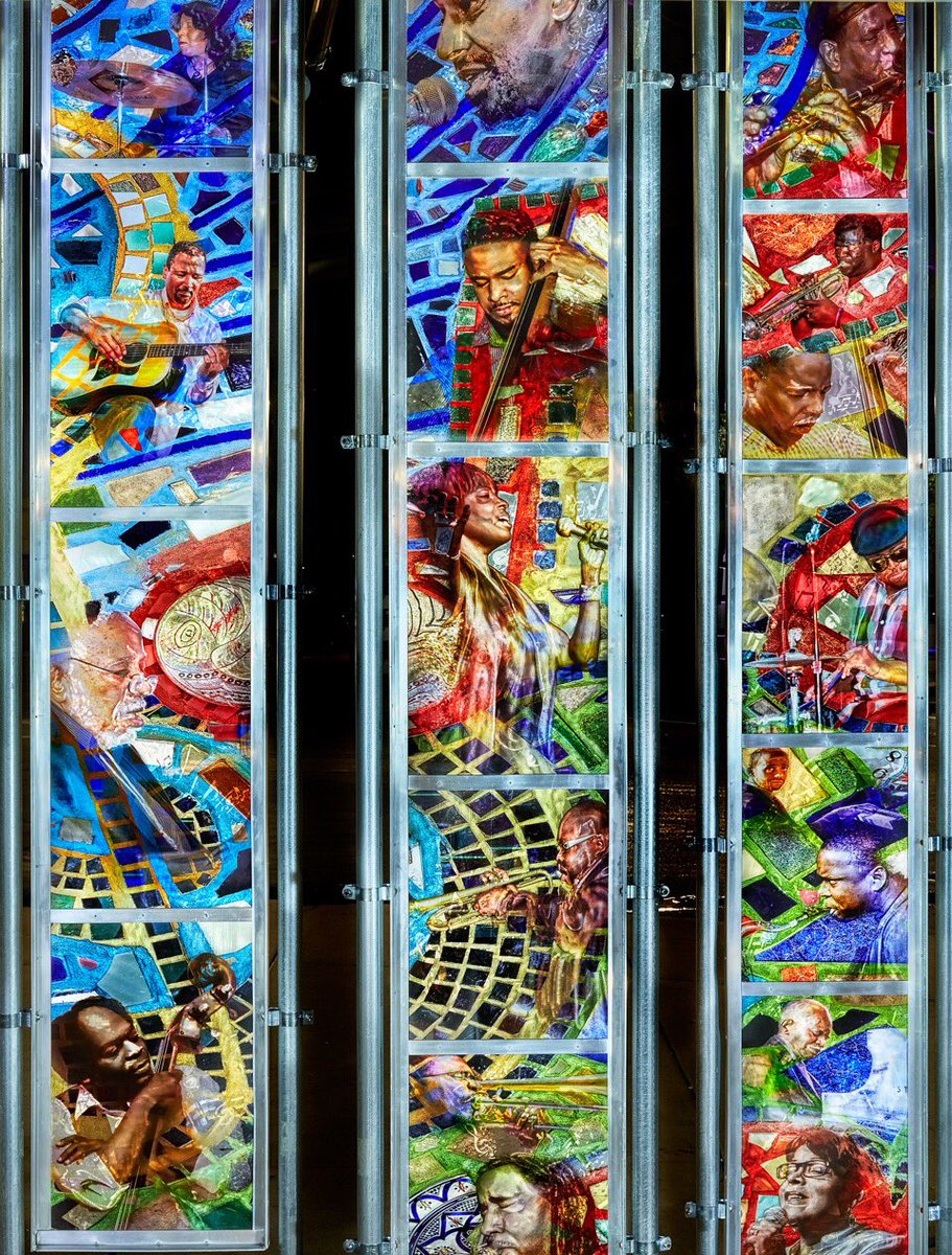 ShinkleFineArt's tweet photo. #Detroit #art still up in #Harmonie Park homage to Detroit #jazz #JazzNation #paradisevalley #detroitartists #CarrCenter https://t.co/e4TdjQ0ZA8