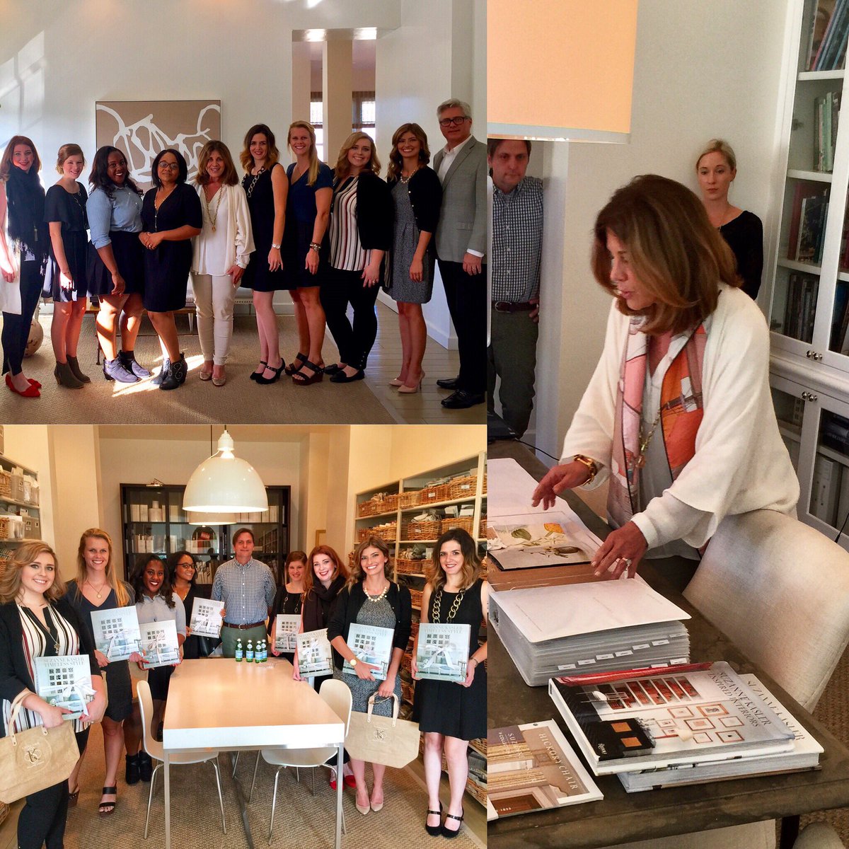 mastersofdsgn's tweet image. What a wonderful evening of mentorship with Suzanne Kasler Interiors followed by a dinner at @Pirch! #modse16 #livejoyfully #interiordesign