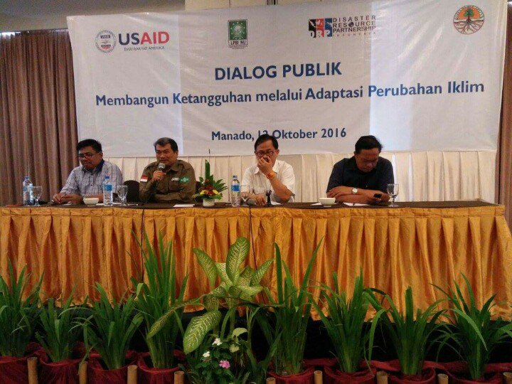 DRP bersama <a href="/PPLPBINU/">LPBINU Indonesia</a> dan <a href="/USAID/">USAID</a> berpartisipasi dalam #bulanPRB2016 dg dialog publik adaptasi perubahan iklim