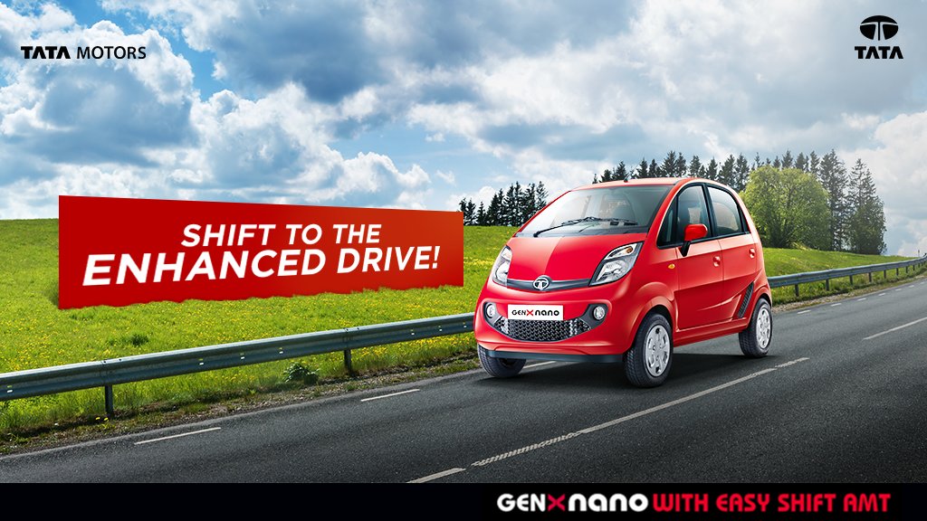 With the ‘Sports’ mode in the GenX Nano 'Easy Shift' (Automated Manual Transmission), enhanced acceleration  x.com/tatanano_tweet…