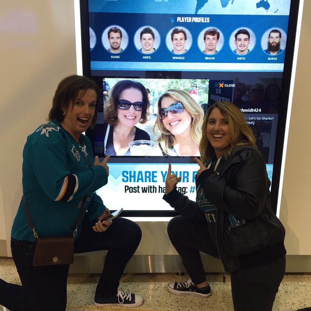 ColleenBoyle2's tweet photo. Hey, we know them! Let's go sharks! 🏒 #SJSharks #WeAreKindaABigDeal #HomeOpener #homesweethome https://t.co/7KZDQLIQXN